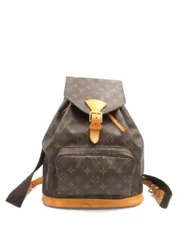 Louis Vuitton Pre-Owned: Коричневый рюкзак 