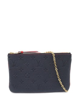 Louis Vuitton Pre-Owned: Синий клатч 