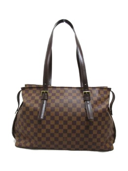 Louis Vuitton Pre-Owned: Коричневая сумка-шоппер 