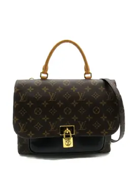 Louis Vuitton Pre-Owned: Коричневая сумка 