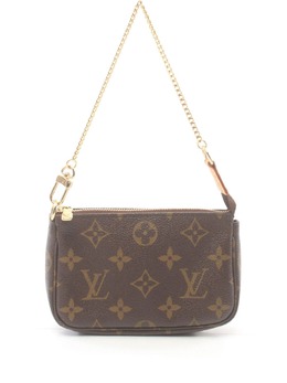 Louis Vuitton Pre-Owned: Коричневый клатч 