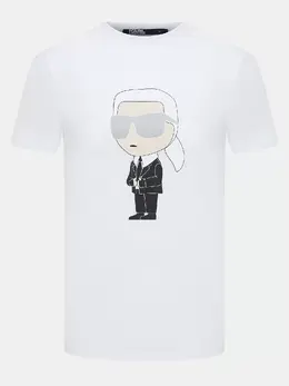 Karl Lagerfeld: Белая футболка 