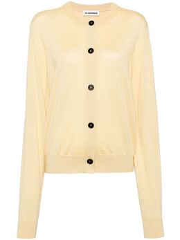 Jil Sander: Жёлтый кардиган 