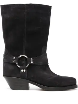 ISABEL MARANT: Чёрные ботинки 