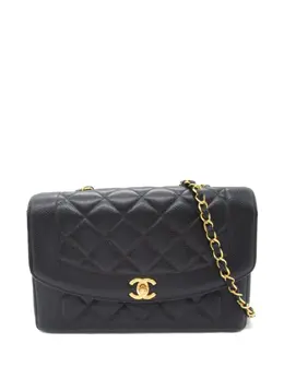 CHANEL Pre-Owned: Чёрная сумка 