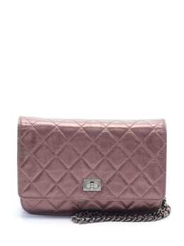 CHANEL Pre-Owned: Розовый кошелёк 