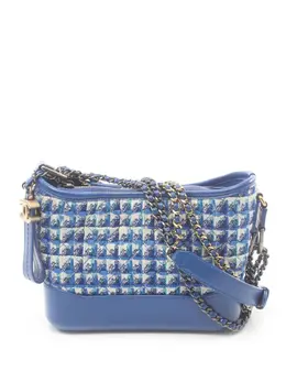 CHANEL Pre-Owned: Голубая сумка 