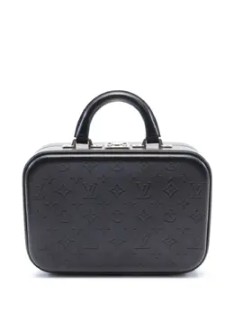 Louis Vuitton Pre-Owned: Чёрная сумка 