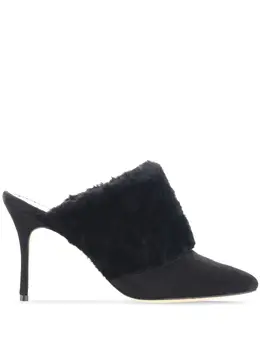 Manolo Blahnik: Чёрные сабо 