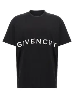 Givenchy: Футболка с вышивкой 