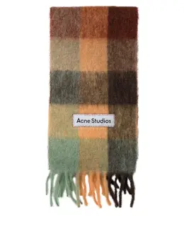 Acne Studios: Коричневый шарф 