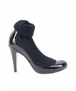 CHANEL: Чёрные туфли 