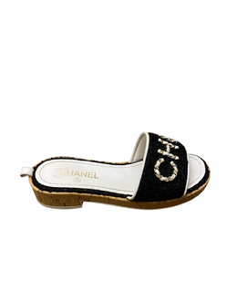 CHANEL: Шлёпанцы 