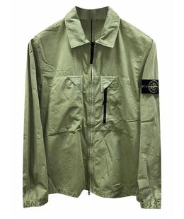 STONE ISLAND: Куртка цвета хаки 