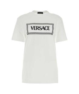 VERSACE: Белая футболка 