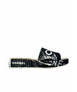 CHANEL: Шлёпанцы 