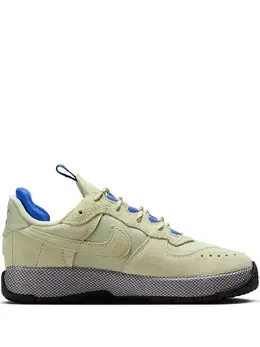 Nike: Зелёные кроссовки  Air Force 1
