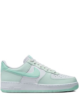 Nike: Зелёные кроссовки  Air Force 1