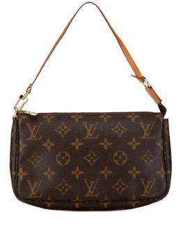 Louis Vuitton Pre-Owned: Коричневая сумка 