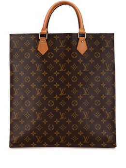 Louis Vuitton Pre-Owned: Коричневая сумка-шоппер 