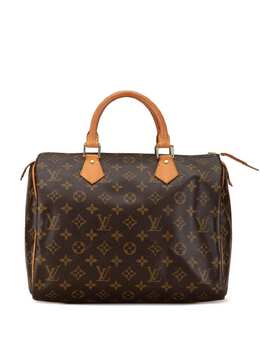 Louis Vuitton Pre-Owned: Коричневая сумка 