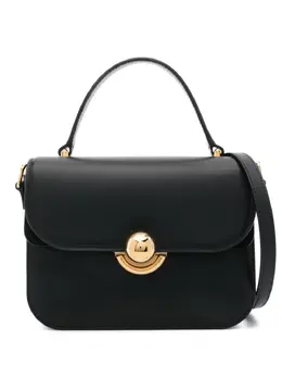 Furla: Чёрная сумка-шоппер 