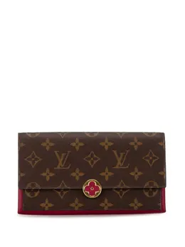 Louis Vuitton Pre-Owned: Розовый кошелёк 