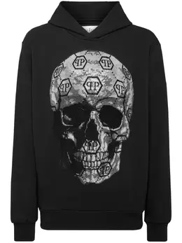 Philipp Plein: Чёрная толстовка  Skull