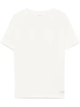 Saint Laurent: Белая футболка 