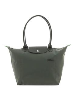 LONGCHAMP: Сумка цвета хаки 