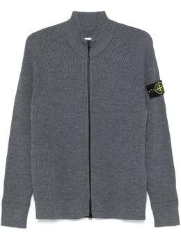 Stone Island: Кардиган  Compass из шерсти