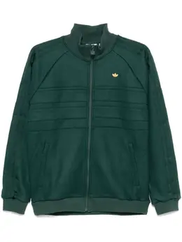 adidas: Зелёный свитшот  Trefoil