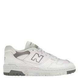 New Balance: Белые кроссовки  550