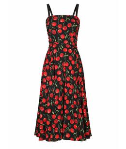 DOLCE&GABBANA: Чёрное платье 