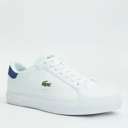 LACOSTE: Белые кеды 