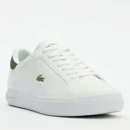 LACOSTE: Белые кеды 