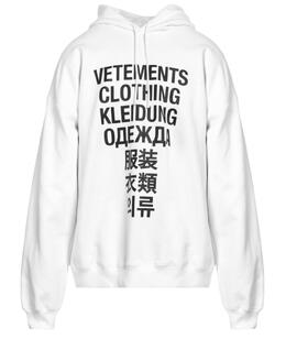 VETEMENTS: Хлопковая толстовка 