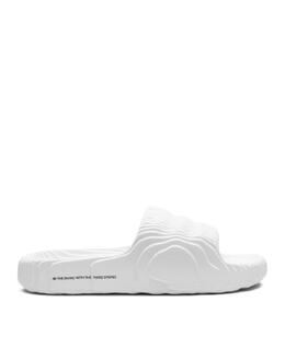 ADIDAS: Белые шлёпанцы 