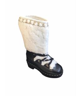 CHANEL: Сапоги 