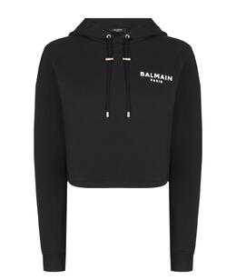 BALMAIN: Короткая толстовка 