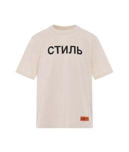 HERON PRESTON: Белая футболка 