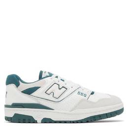 New Balance: Белые кроссовки  550