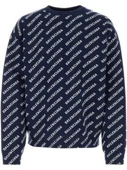 Balenciaga: Короткий свитер 