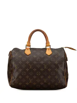 Louis Vuitton Pre-Owned: Коричневая сумка 