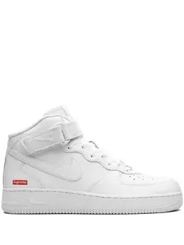 Nike: Белые кроссовки  Air Force 1