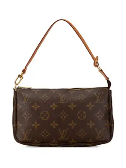 Louis Vuitton Pre-Owned: Коричневая сумка 