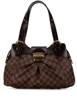 Louis Vuitton Pre-Owned: Коричневая сумка 