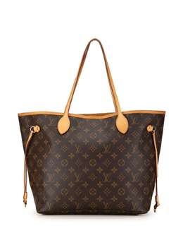 Louis Vuitton Pre-Owned: Коричневая сумка-шоппер 