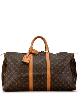 Louis Vuitton Pre-Owned: Коричневая сумка 