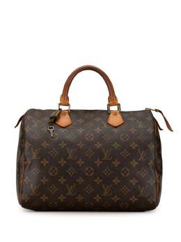 Louis Vuitton Pre-Owned: Коричневая сумка 